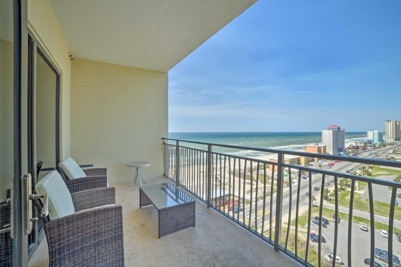 Breezy Panama City Beach Condo With Private Balcony! Exterior photo
